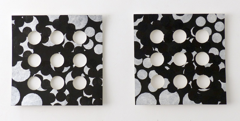 Philip Bradshaw, Studio installation 2, Echoes and equivalents, 2016